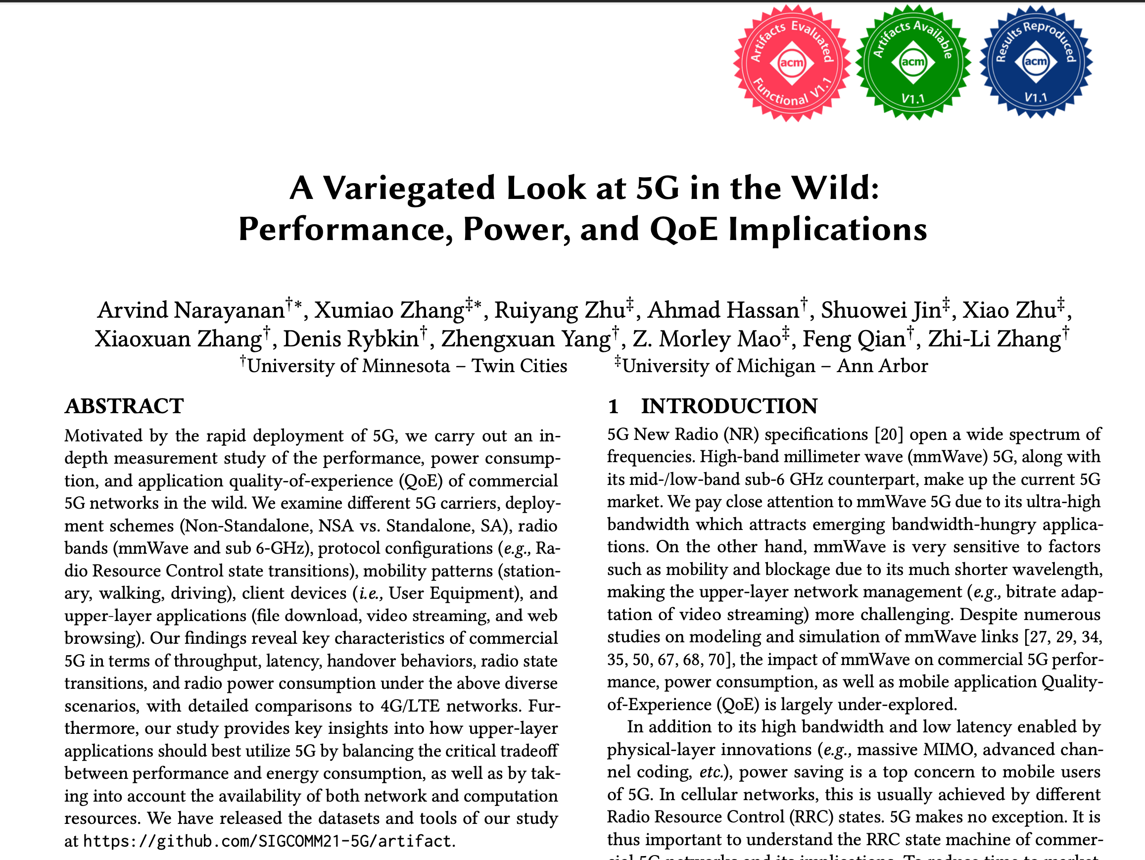 SIGCOMM '21 paper header